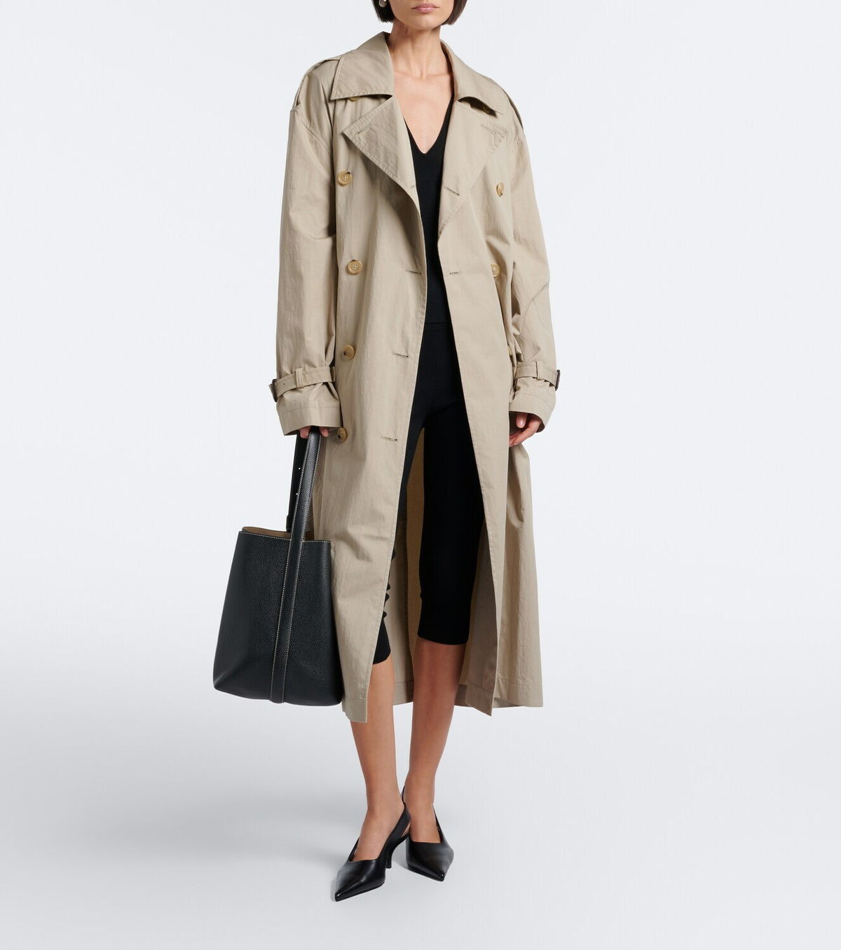 Toteme Belted Medium leather shoulder bag