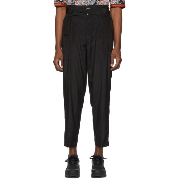 Photo: 3.1 Phillip Lim Black Cropped Belted Trousers