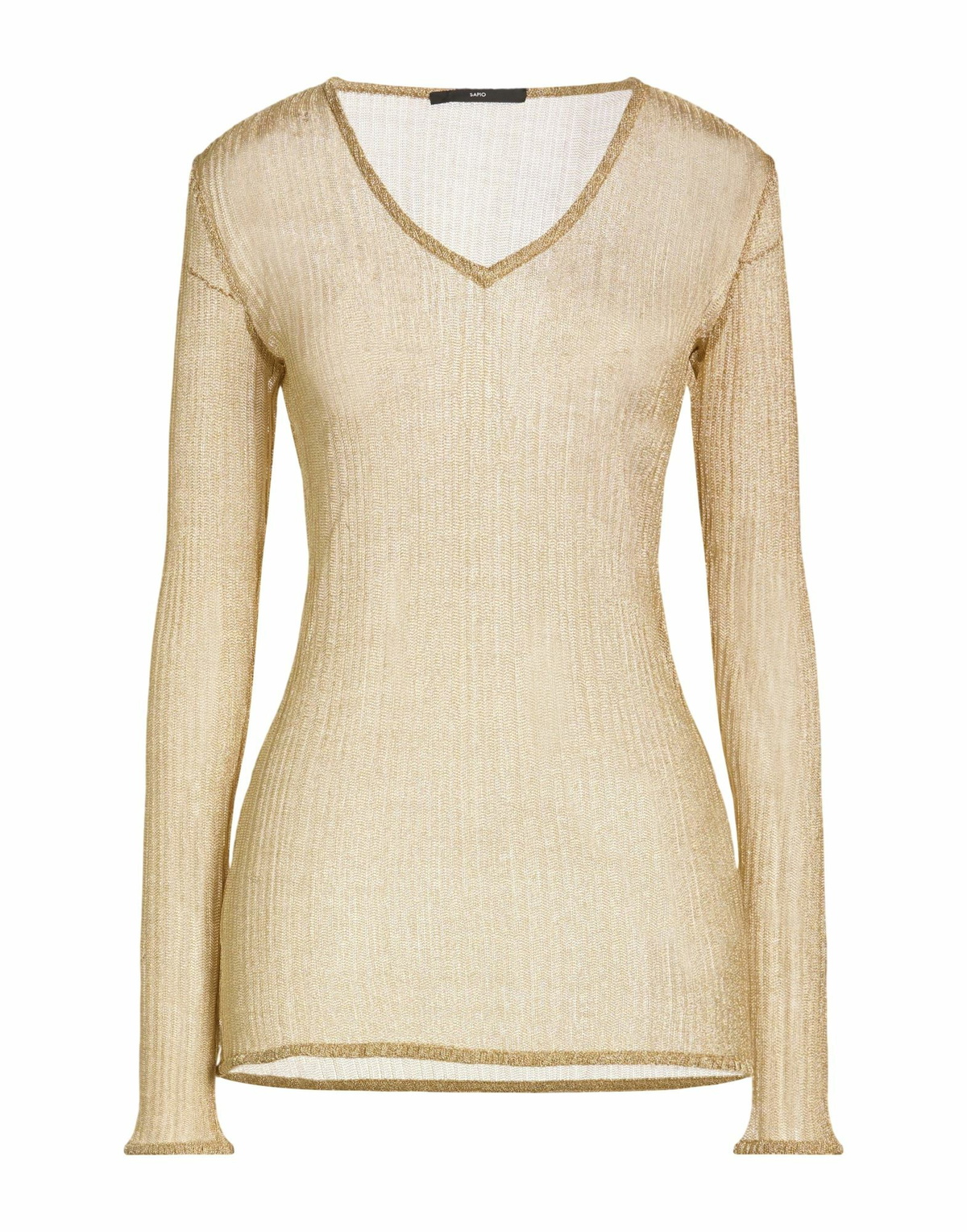 Sapio Womens Sweater in Gold