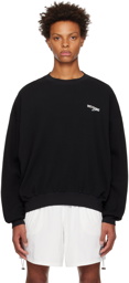 We11done Black Basic 1506 Sweatshirt