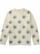 Loewe - Printed Wool-Blend Sweater - Neutrals