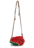Alemais Watermelon Mini Bead Shoulder bag - Red - One Size