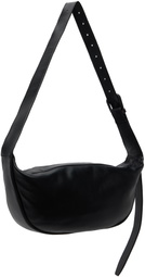 St. Agni Black Adjustable Crescent Bag