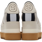 Stella McCartney Beige Sneakelyse Grainy Eco Alter Mat Sneakers