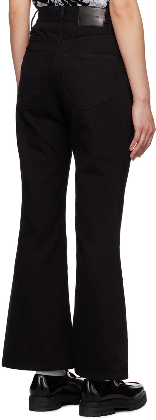 Ernest W. Baker Black Flare Jeans