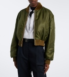 Arma Azra shearling bomber jacket