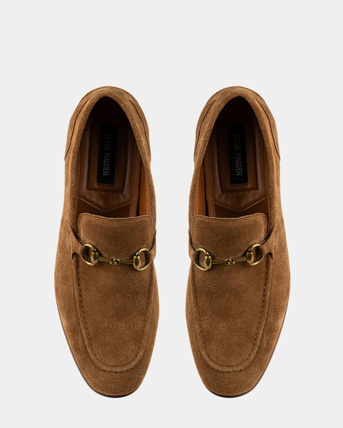 Steve Madden Braave Loafers in Tobacco
