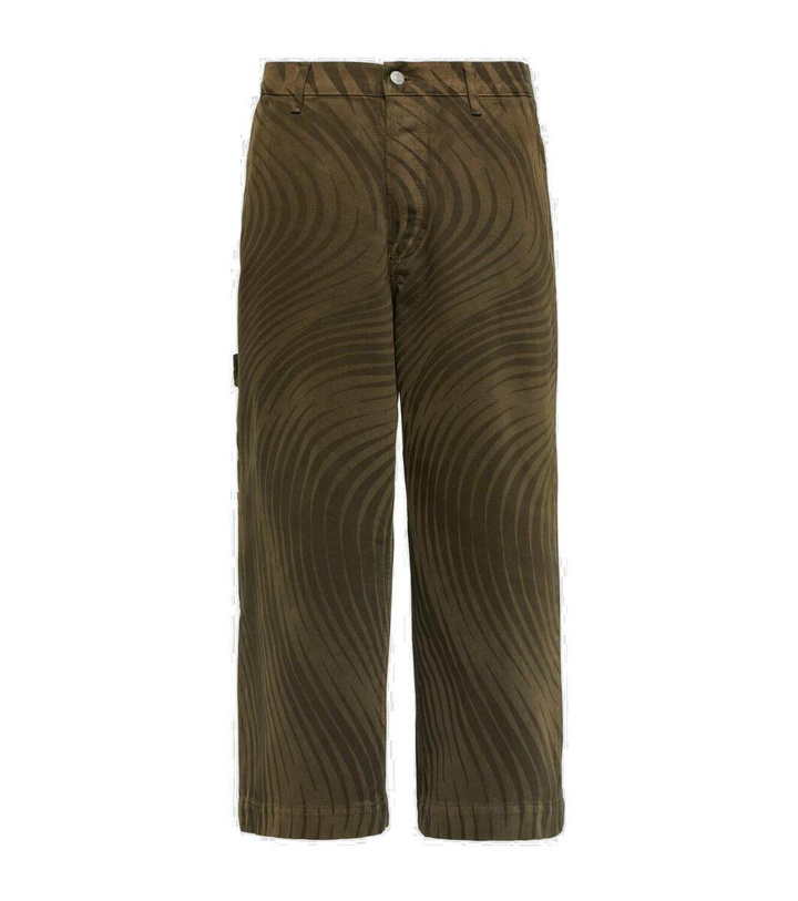 Photo: Dries Van Noten Pip printed cotton canvas pants