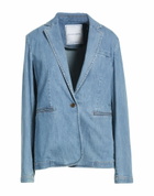 Jacob Cohёn Womens Blazer in Blue