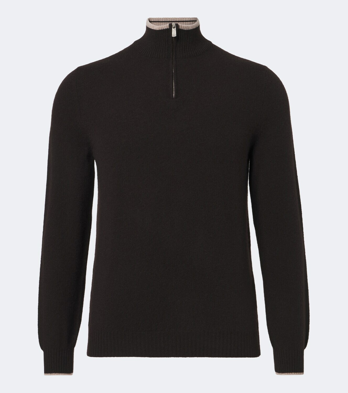 Fedeli Cashmere half-zip sweater
