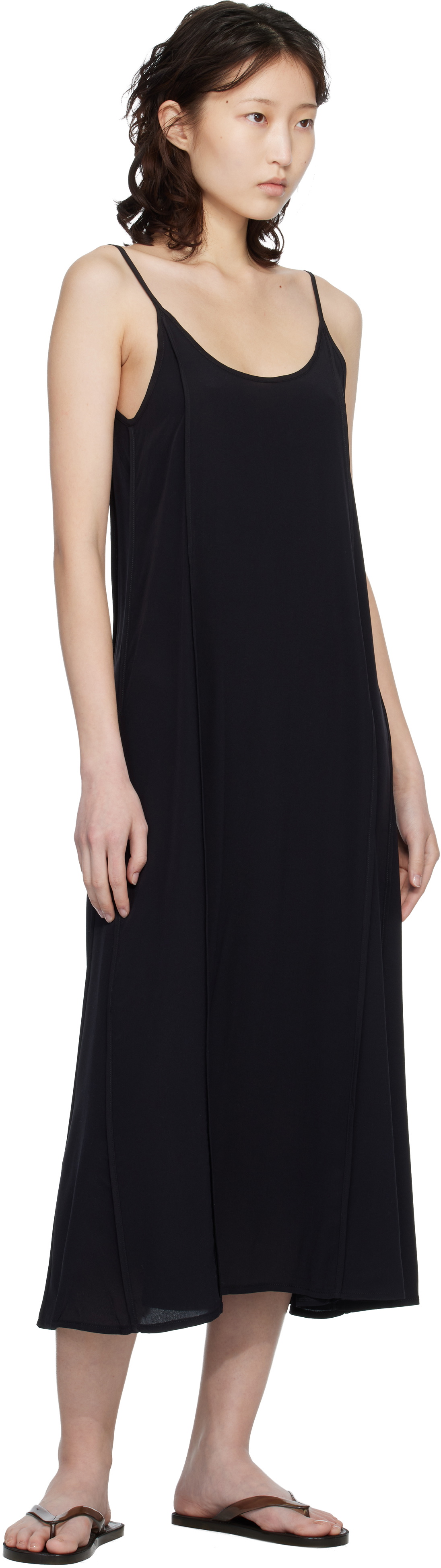 Baserange Black Ade Maxi Dress