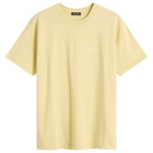 Dime Men's Cursive Small Logo T-Shirt in Cloud Cream
