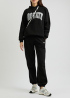 Rotate Sunday Logo Cotton Sweatpants Black