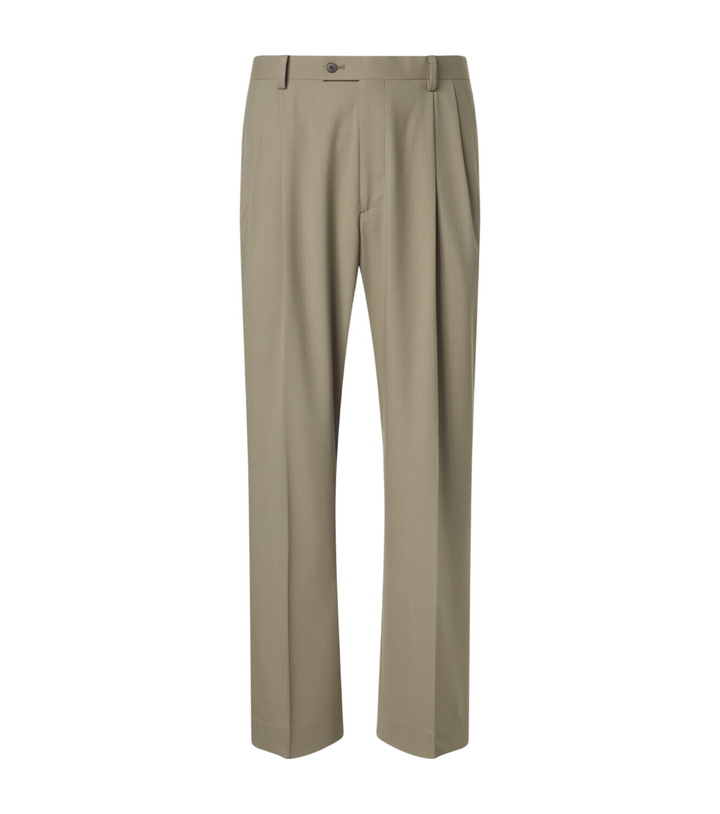 Photo: Auralee Wool wide-leg pants