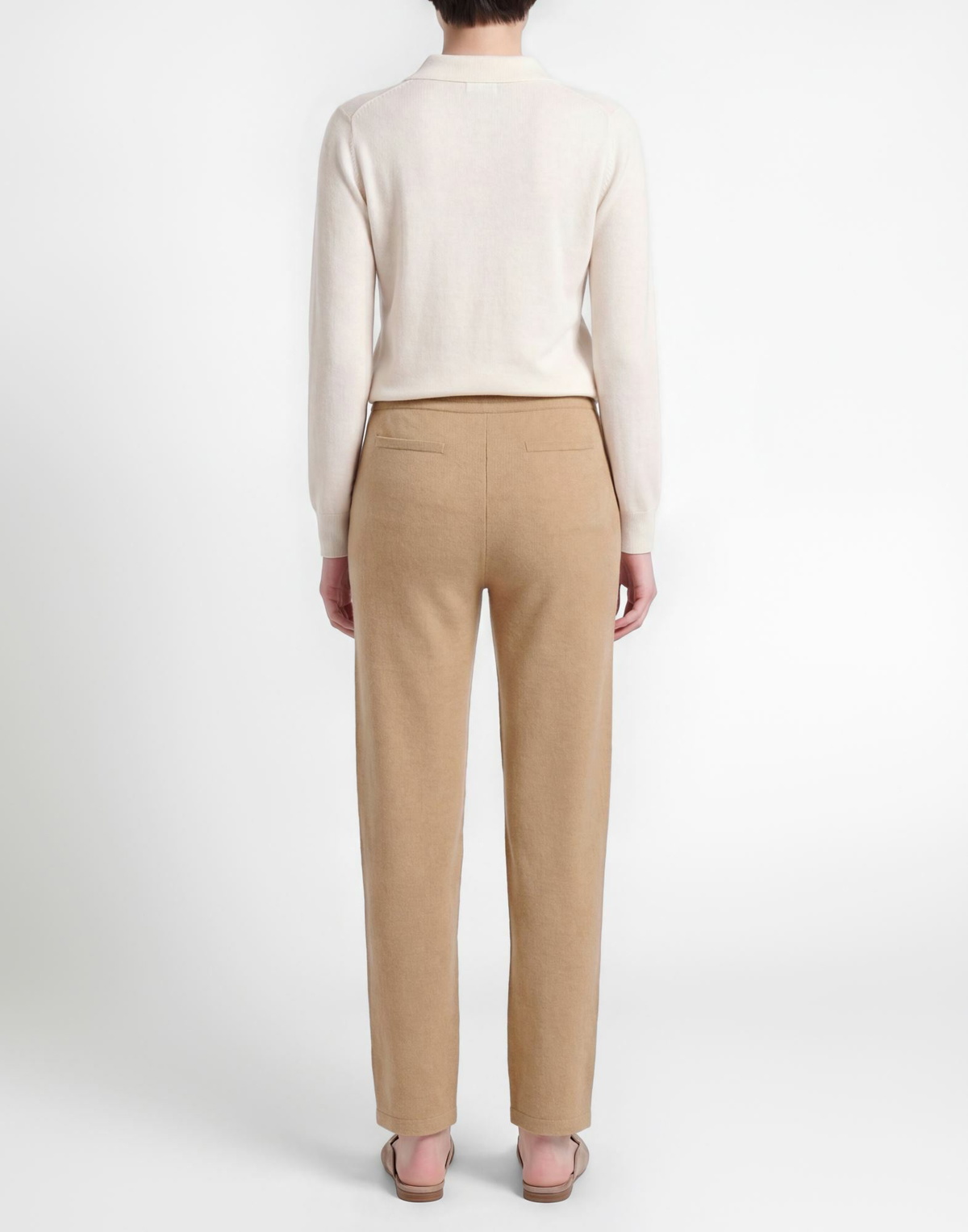 Boglioli Womens Pants in Beige