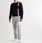 Thom Browne - Striped Merino Wool Sweater - Blue