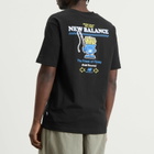 New Balance Men's Fish and Chips T-Shirt in Black