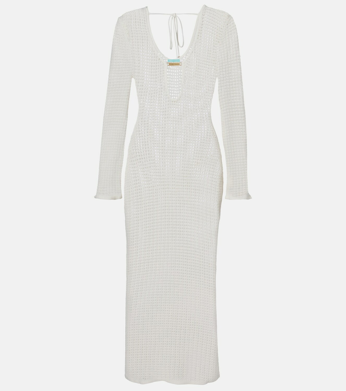 Melissa Odabash Casey open-knit midi dress