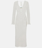 Melissa Odabash Casey open-knit midi dress