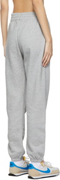 Nike Grey Fleece Sportswear Essential Collection Mid-Rise Lounge Pants