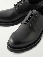The Row - Leather Derby Shoes - Black