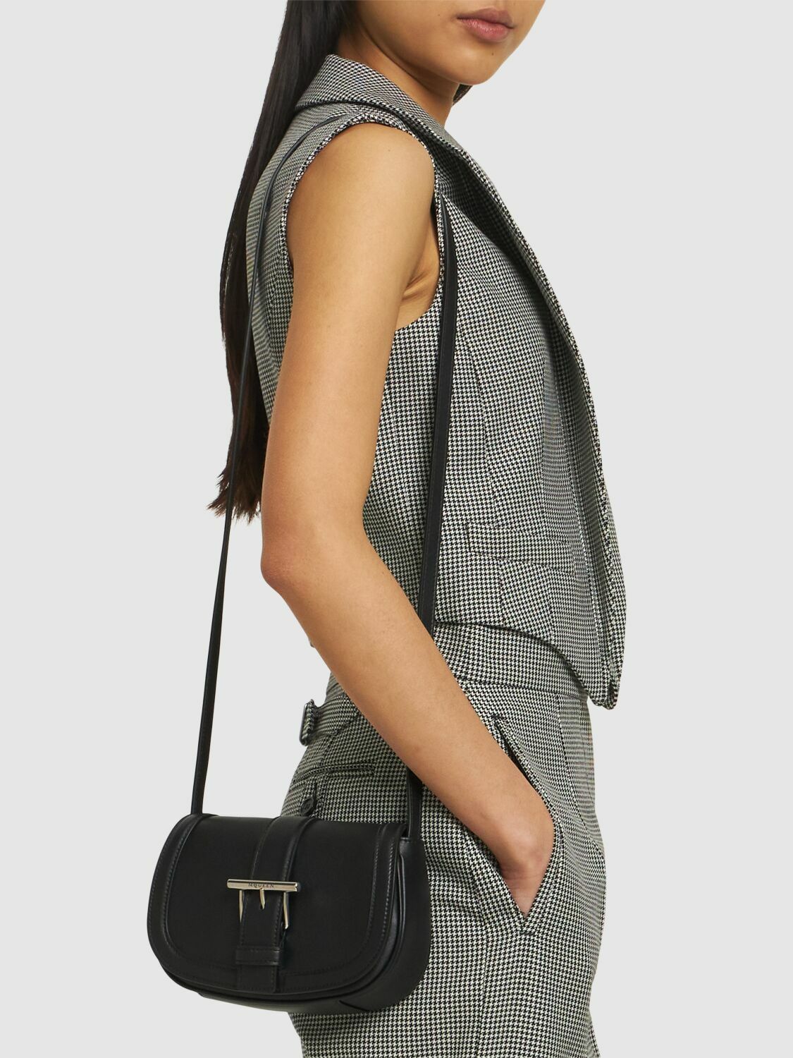 T Bar Chain Mini Shoulder Bag main image 0
