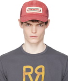 RRL Red Logo-Patch Twill Trucker Cap