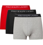 Polo Ralph Lauren - Three Pack Stretch-Cotton Jersey Boxer Briefs - Multi