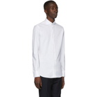 Z Zegna White Stretch Cotton Shirt