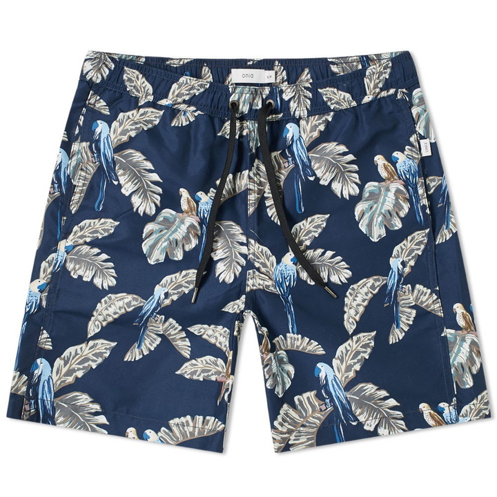 Photo: Onia Charles 7" Jungle Parrot Swim Short