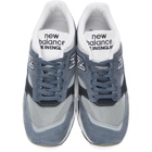 New Balance Blue Made in UK 1500 Low Sneakers