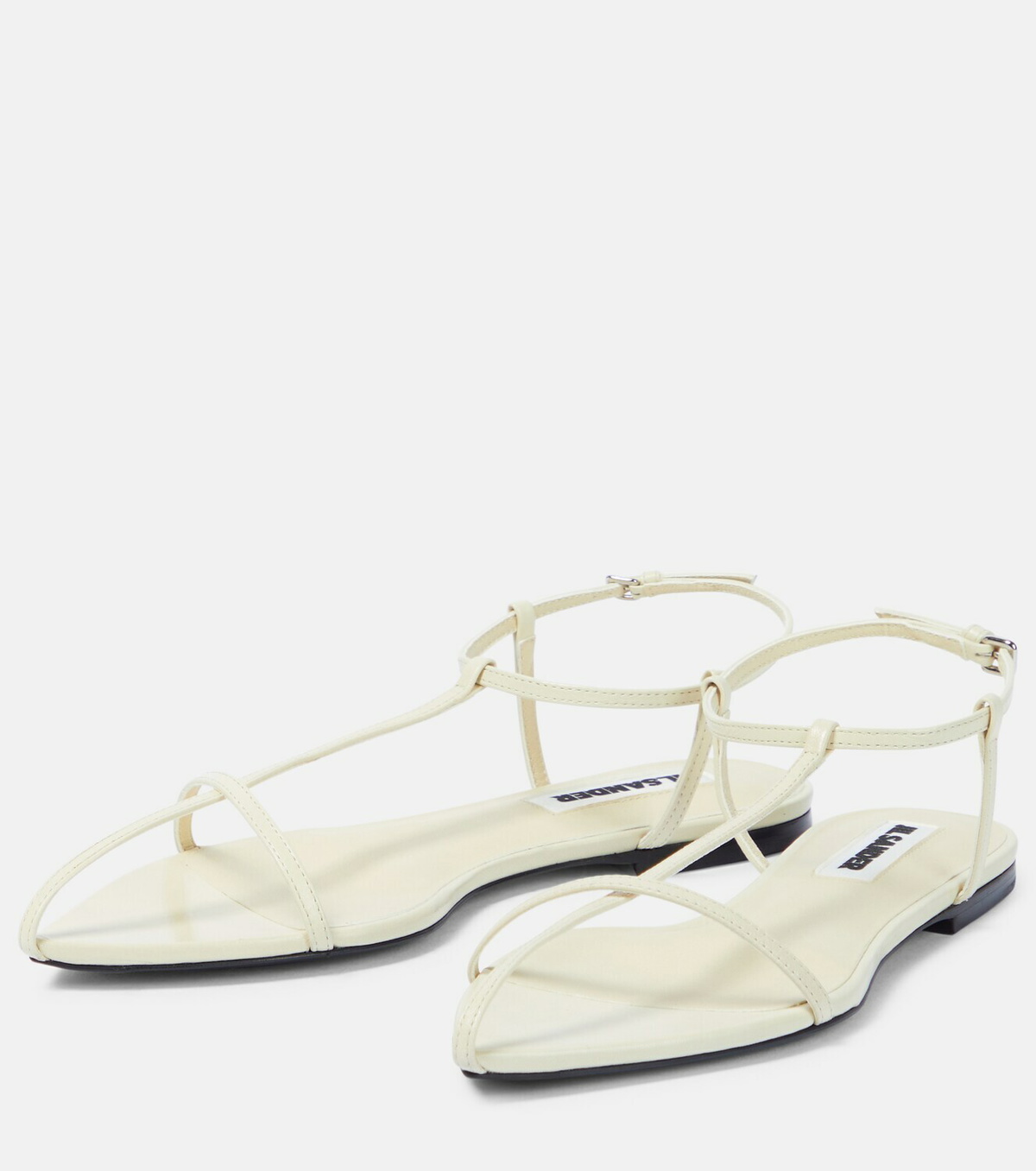 Jil Sander - Leather thong sandals