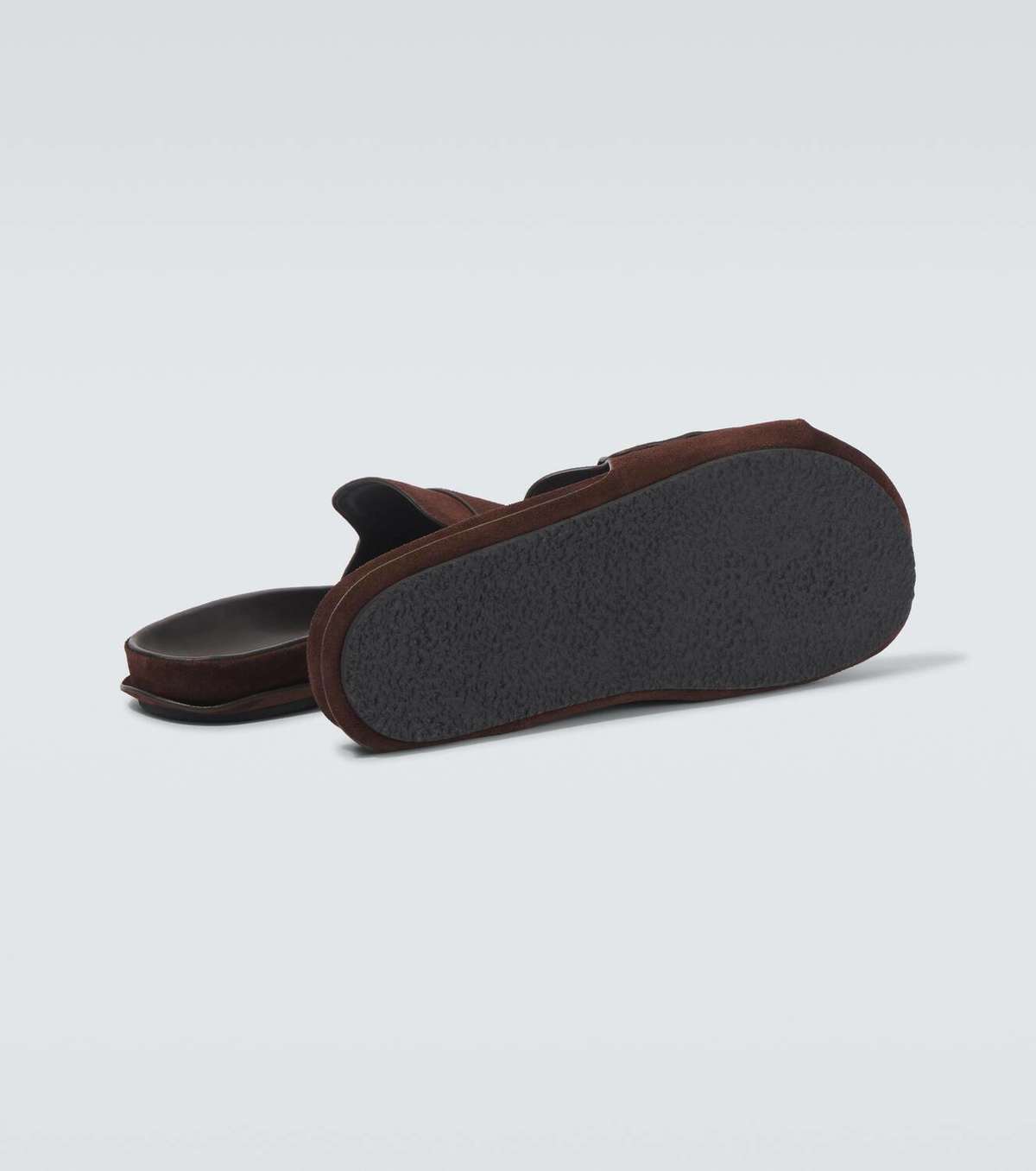 Jacquemus Mocassin suede slides