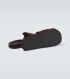 Jacquemus Mocassin suede slides