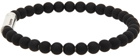 Le Gramme Black 'Le 25 Grammes' Beads Bracelet