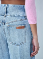 Sportmax Wide-Leg Denim Trousers
