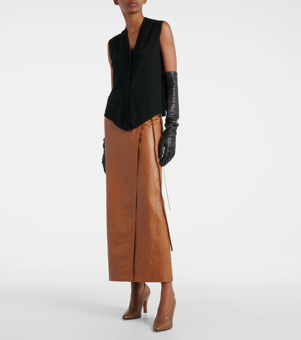The Row Harrell wool vest