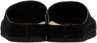 Common Projects Black Suede Clog Loafers