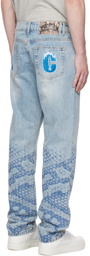 ICECREAM Blue Running Dog Jeans