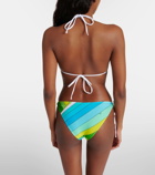 Pucci Printed bikini top
