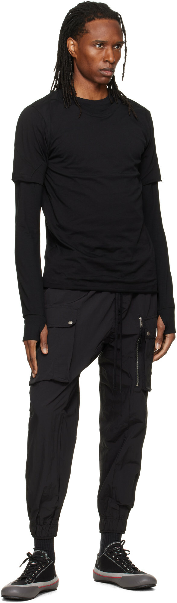 thom/krom Black TS 986 T-shirt
