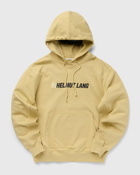 Helmut Lang Slant Hoodie Beige - Mens - Hoodies