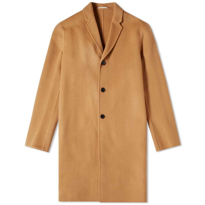 Photo: Acne Studios Chad Classic Coat Camel Brown