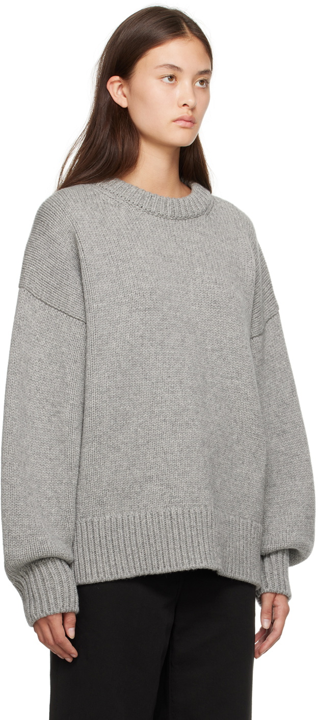 The Row Gray Ophelia Sweater The Row