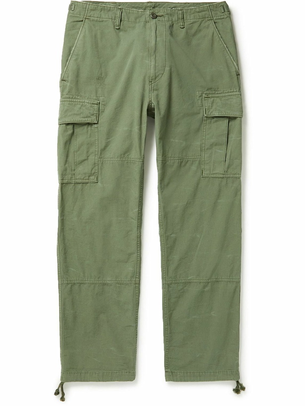 Photo: Polo Ralph Lauren - Straight-Leg Cotton-Ripstop Cargo Trousers - Green