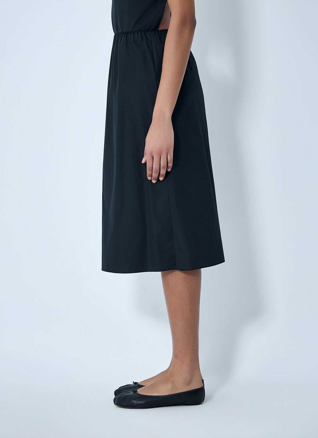 RIER Elasticated Waist Midi Skirt