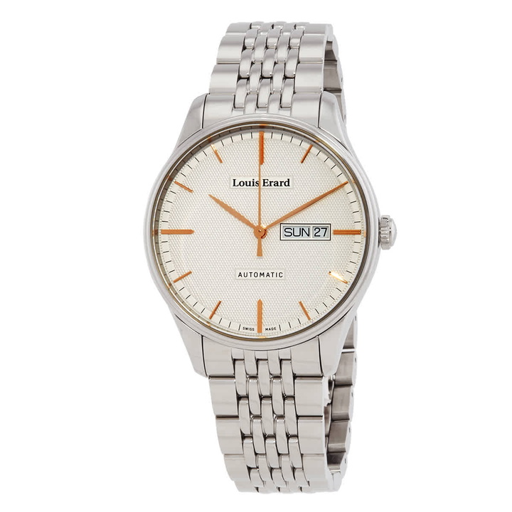 Photo: Louis Erard Heritage Automatic Silver Dial Mens Watch 72288AA31.BMA88