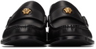 Versace Black Medusa Loafers