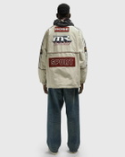Martine Rose HOCKEY PULLOVER White Mens Half-Zip