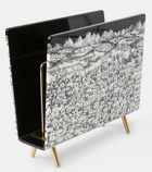Fornasetti Gerusalemme magazine holder